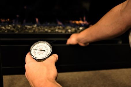 Gas pressure meter