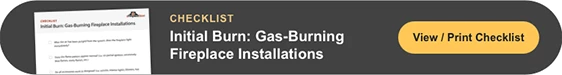 Fireplace Installation Checklist (for All 9 Stages)