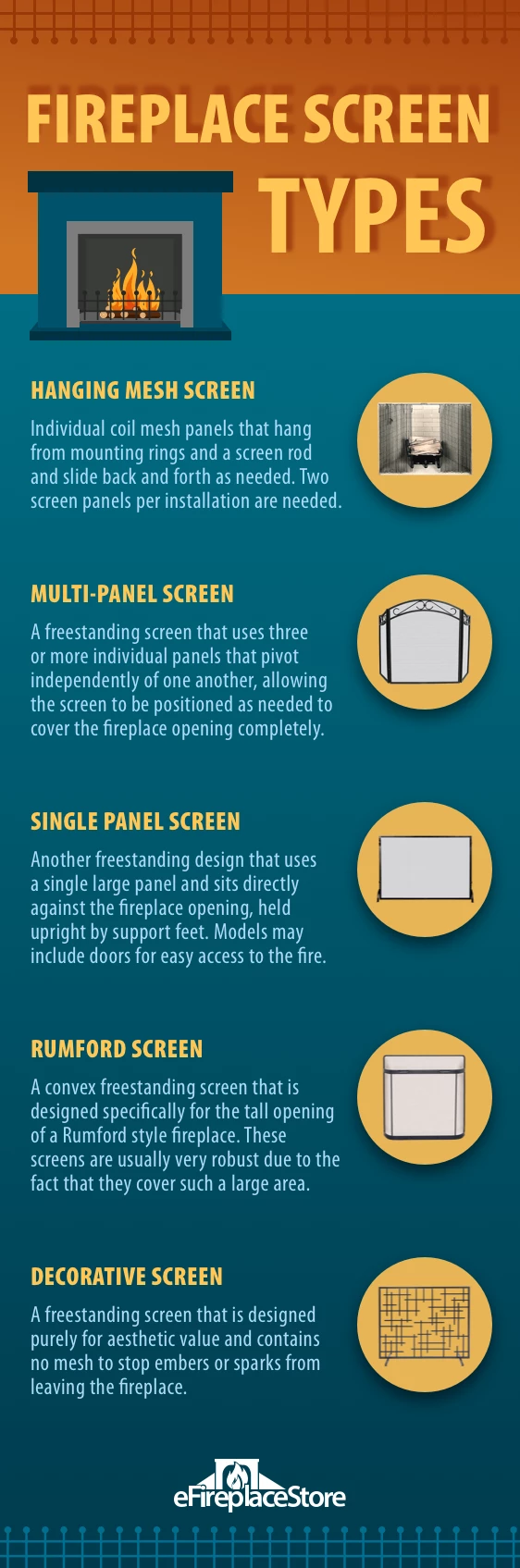 Fireplace Screens