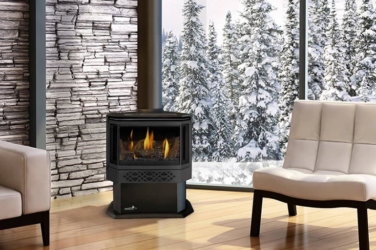 Propane and Natural Gas Heating Stoves