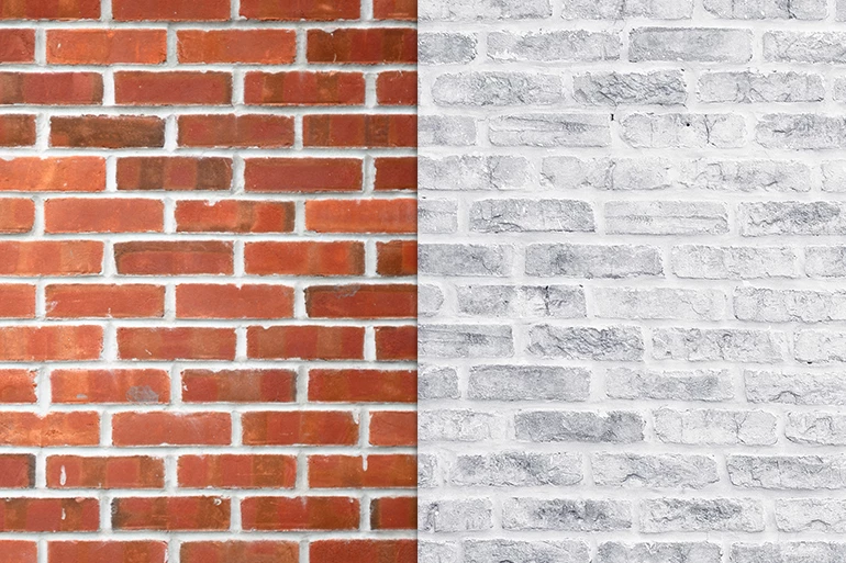 How To Brighten Up Your Space And White Wash Your Brick Fireplace