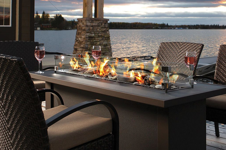 Fireplace style hero image