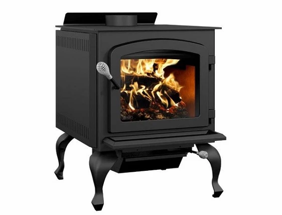 EPA-certified modern wood stove example