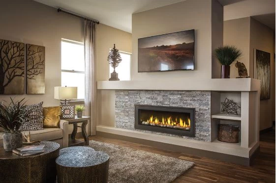 Linear Fireplaces
