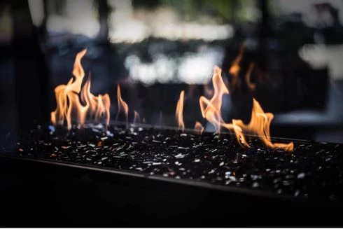 Linear Fireplaces