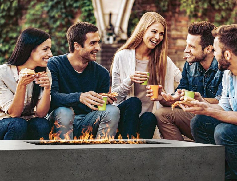 Natural Gas Fire Pits