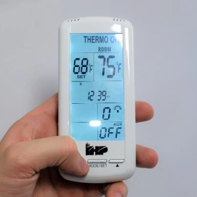 Fireplace handheld remote control