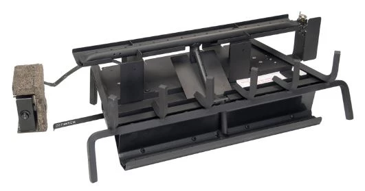 Gas fireplace burner