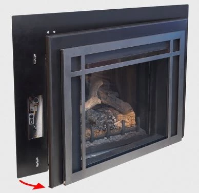 Real Fyre 4-sided fireplace surround