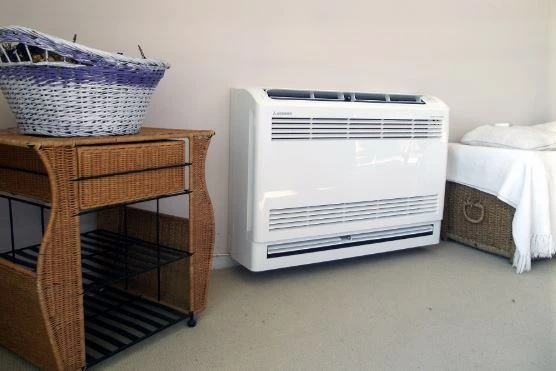 High-efficiency wall furnace