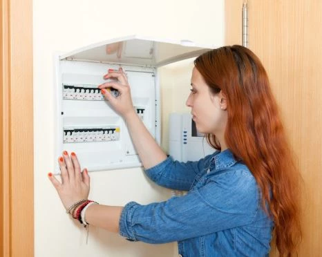 Turning off a breaker