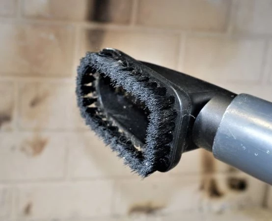 Vacuum brush attachment
