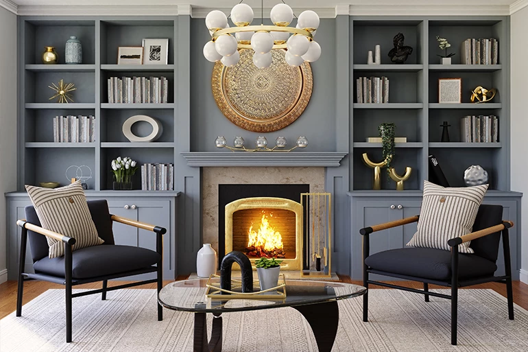 Unify Your Fireplace and Room Designs