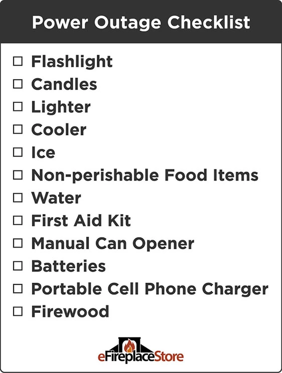What to Do in a Power Outage and How Your Fireplace Can Help