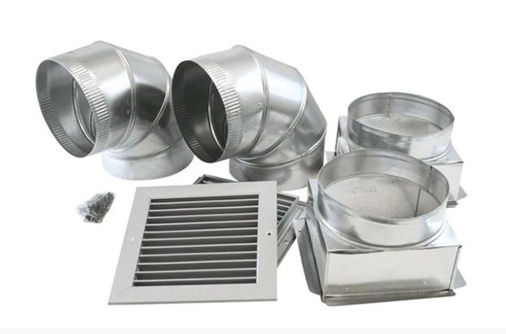 Combustion air kit installation