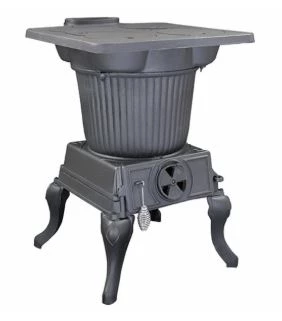 Cast iron wood stove
